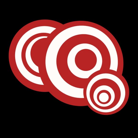 Decorative target graphics